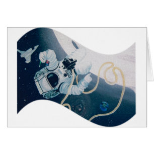 Cartão Astronauta