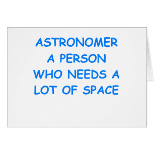 Cartão astronomia