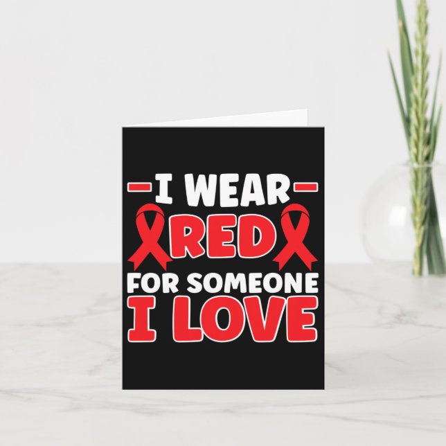 Cartão Ataque Cardíaco Sensibilização (Frente)