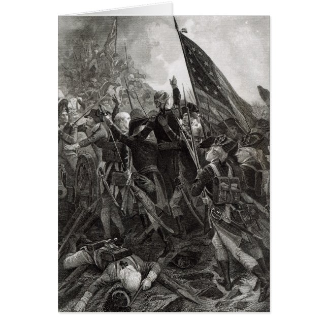 Cartão Ataque do ponto rochoso, em julho de 1779 (Frente)