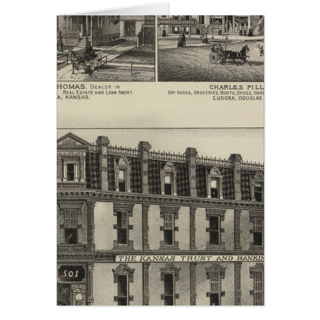 Cartão Atchison, Kansas (Frente)
