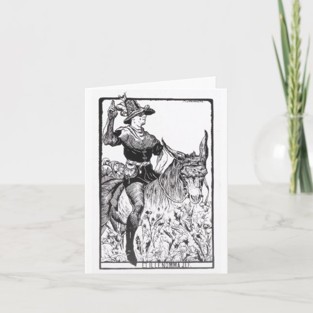 Cartão Até Eulenspiegel Notecard (Frente)