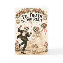 Até que a Morte os Faça Festar Casamento Divertido