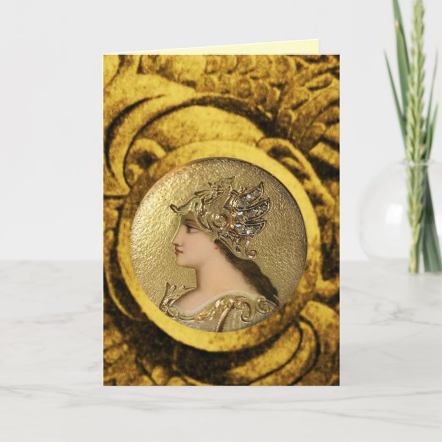 CARTÃO ATENA E LUTAR CONTRA O GRIFFINS (Frente)