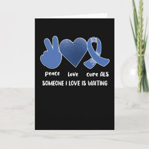 Cartão Atenção ALS Mês Esclerose Lateral Atiotrófica