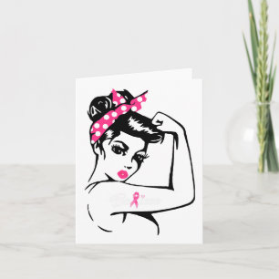 Cartão Atenção ao Guerreiro do Cancer Mama Acreditam
