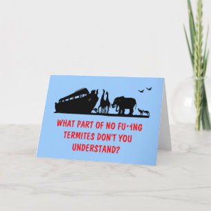 Cartão Atheist humor