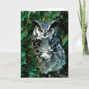 Cartão Athena's owl(card)