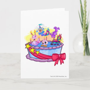 Cartão Atirada Do Grupo Birthday Cake