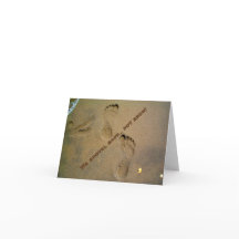 Atiramos Areia Não Neve - Pegadas na Areia