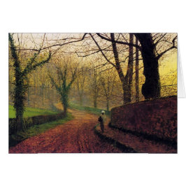 Cartão Atkinson Grimshaw Stapleton Park CC0460