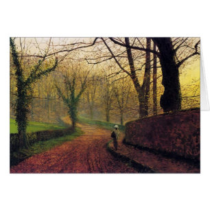 Cartão Atkinson Grimshaw Stapleton Park CC0460