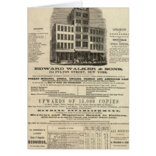 Cartão Atlas Americano de Frontispiece Colton