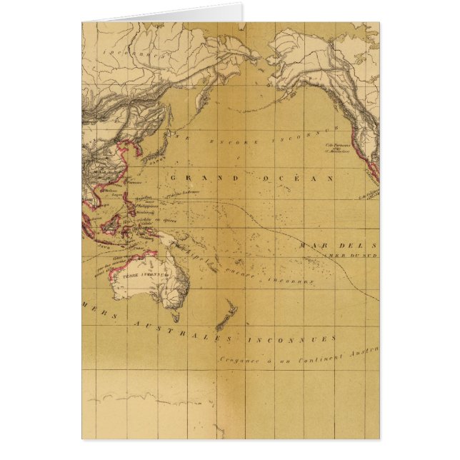 Cartão Atlas de 1550 (Frente)