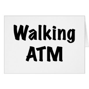 Cartão ATM de passeio