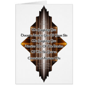 Cartão Ato De Perdão