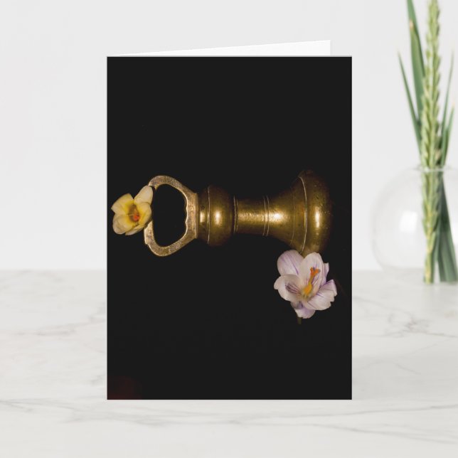 Cartão Atração Floral (Frente)