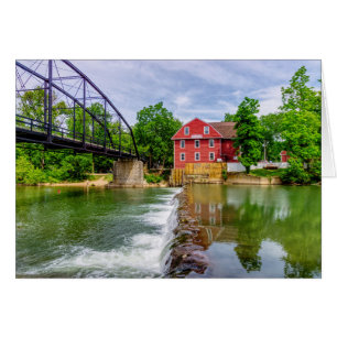 Cartão Através da Carta de Saudação da Caiola de Gado de