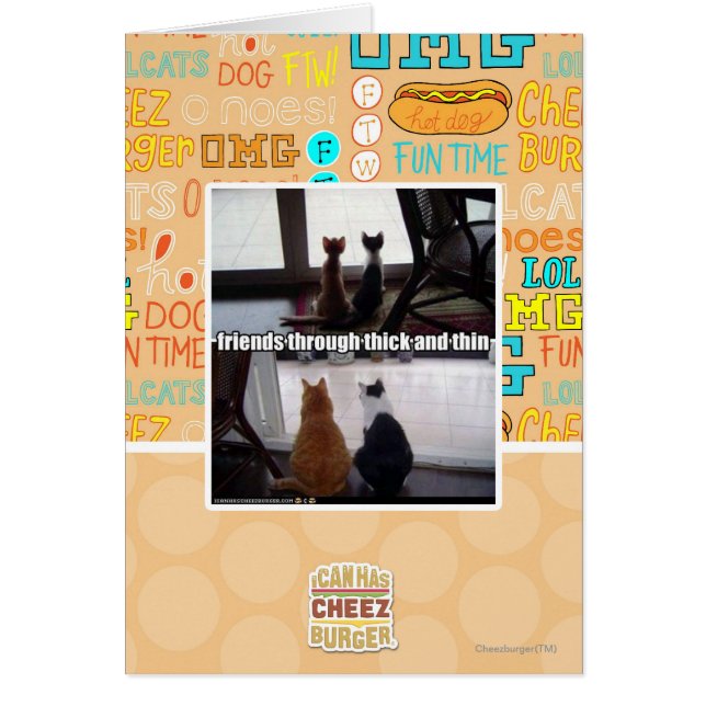 Cartão Através de espesso e fino (Frente)