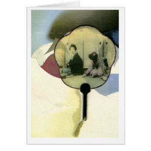 Cartão Através do buraco da fechadura