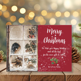 Cartão Através do Fosco, do Windows e da fotografia de ne