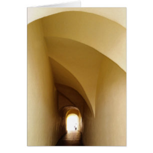 Cartão através do túnel