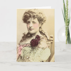 Cartão Atriz Phyllis Broughton