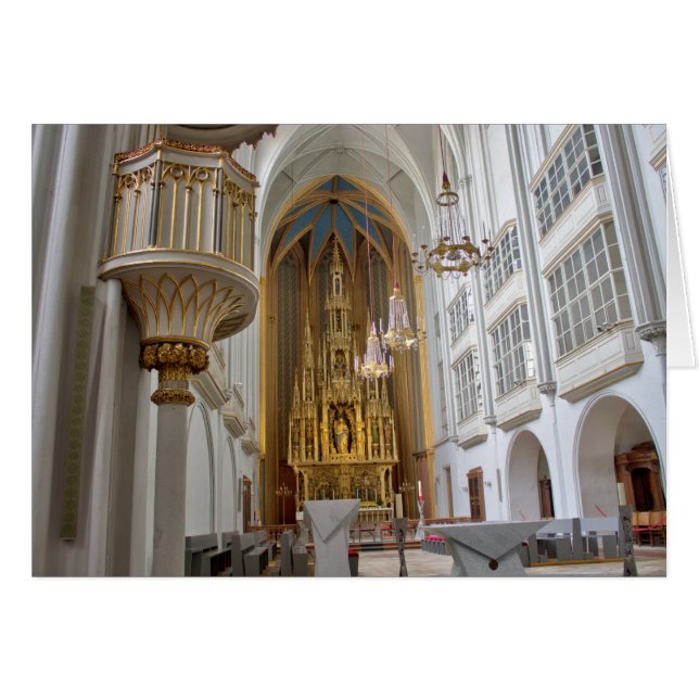 Cartão Augustinerkirche, Viena Áustria (Frente Horizontal)