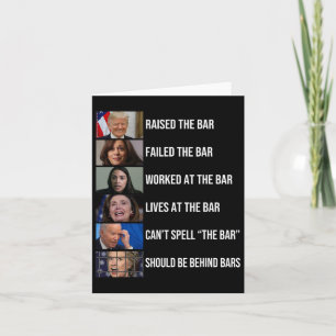 Cartão Aumentado O Bar Falhou O Bar Funcionou No Bar