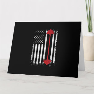 Cartão Aumento De Peso De Presentes Planos, Furo De Gym