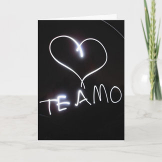 Cartão Aunque de Te amo…