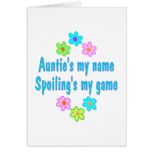 Cartão Auntie Deterioração