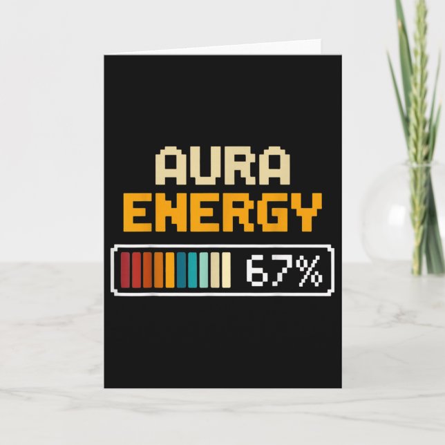 Cartão Aura Energy 67 Número 67º Jogador de Esportes Sorv (Frente)