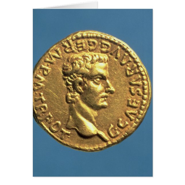Cartão Auréus de Caligula (Frente)