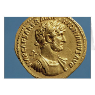 Cartão Aureus de Hadrian
