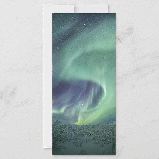 Cartão Aurora Borealis (Frente)