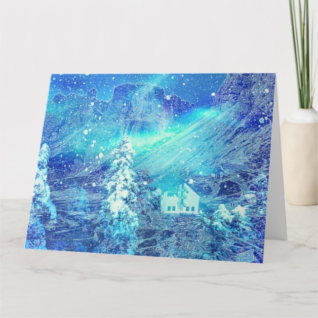 Cartão Aurora Nos Vales (Frente)