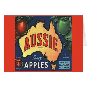 Cartão Aussie Apples