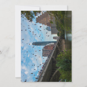 Cartão Austin Texas Bats