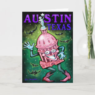 Cartão Austin Texas Card