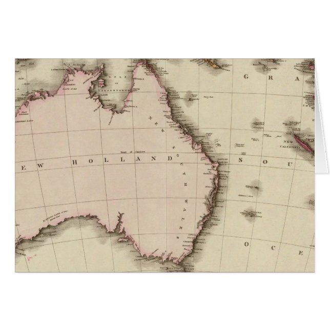 Cartão Australásia (Frente Horizontal)