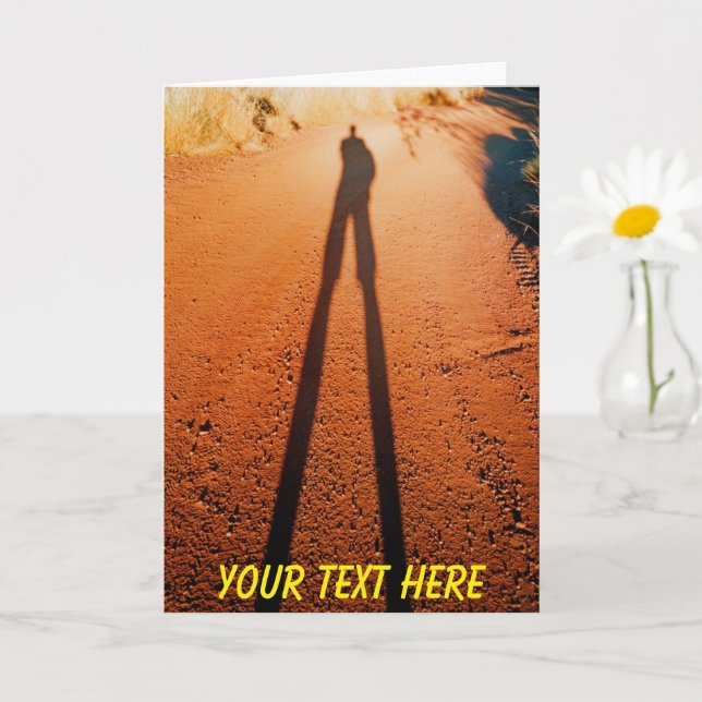 Cartão Austrália personalizável (Planta pequena)