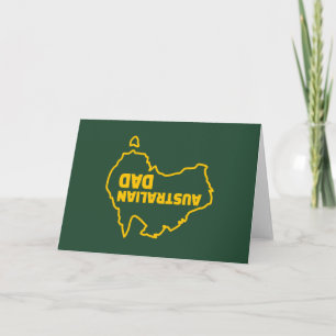 Cartão Australian Dad - Funny Father's Day Card