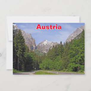 Cartão austríaco Alps