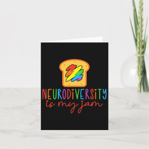 Cartão Autismo Consciência Aceitação Neurodiversidade É M