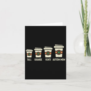 Cartão Autismo divertido Mãe Dia de as mães de Consciênci
