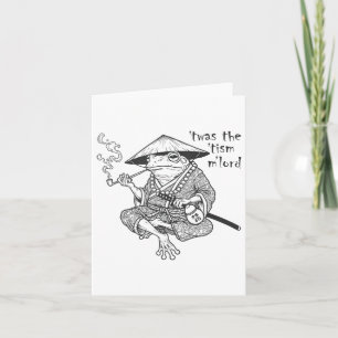 Cartão Autismo Engraçado Foi O Tismo M Senhor Sapo Memori