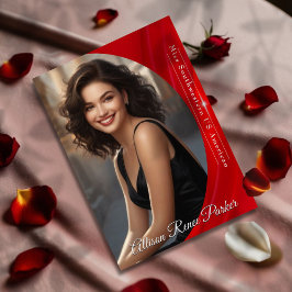 Cartão Automático Ruby Shine para Pageants