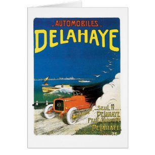 Cartão Automobiles Delahaye