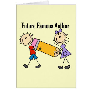 Cartão Autor famoso do futuro